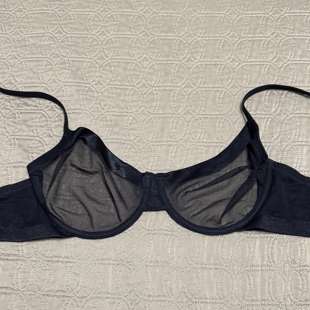 Le Mystere Black Sheer Bra